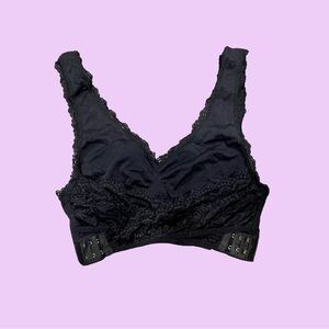 Elegant Black Lace Bralette